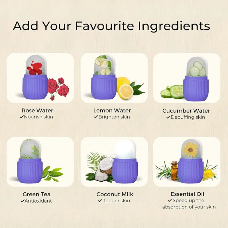 ICE ROLLER FOR FACE & EYE MASSAGE