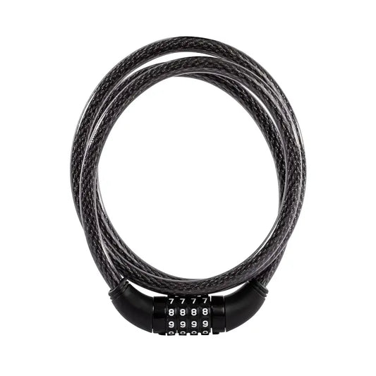 Heavy Duty Multi-Purpose Plastic Combination Lock for Helmet, Bicycles, and More