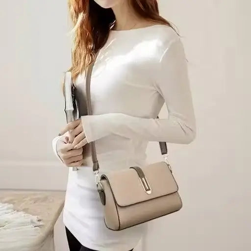 Sling Bag for Women Leather Crossbody Purse