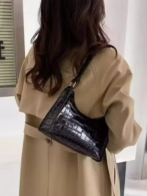 Textured Sling Bag for Women Faux Leather Crossbody Bag