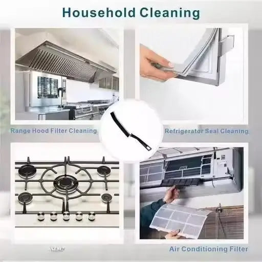 10 Pack Non-Scratch Wire Dishcloth + Cleaning Brush