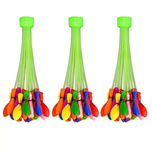 Holi Magic Water Balloons 111 pcs (Multicolor) | Automatic Fill & Tie