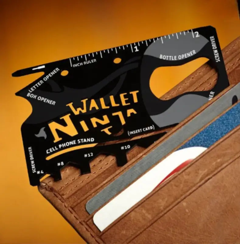 Ninja Wallet 18-in-1 Multi-Purpose Tool