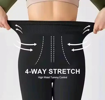 Women Warm Fleece Lined Thermal Winter Legging  Straight Fit