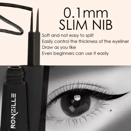 Liquid Matte Eyeliner Set  Waterproof, Long Lasting