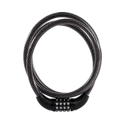 Heavy Duty Multi-Purpose Plastic Combination Lock for Helmet, Bicycles, and More