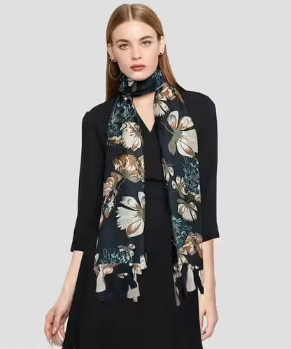 Printed Chiffon Stoles  Pack of 2 Stylish Scarves