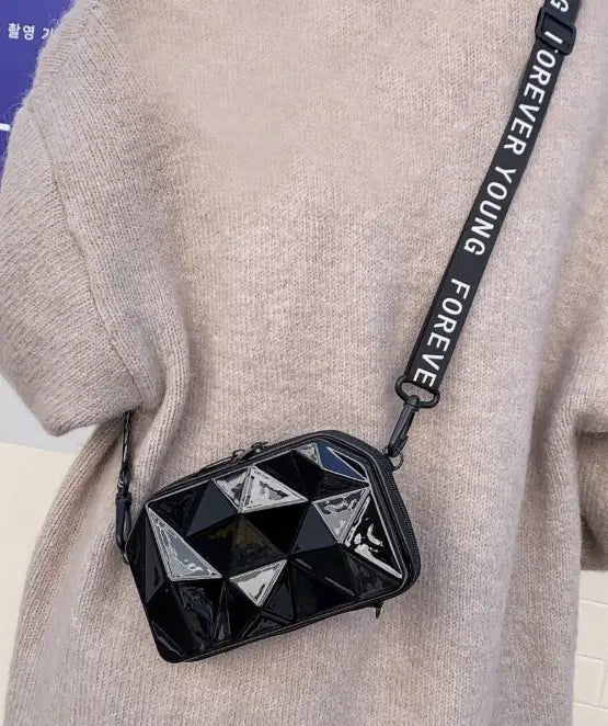 Forever Young Mini Suitcase Sling Bag  PVC Crossbody for Women