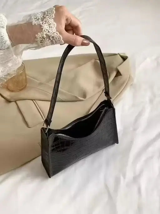 Textured Sling Bag for Women  Faux Leather Crossbody Bag