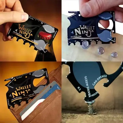 Ninja Wallet 18-in-1 Multi-Purpose Tool