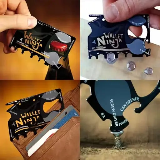 Ninja Wallet 18-in-1 Multi-Purpose Tool