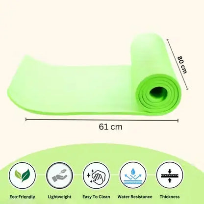 Eco Friendly Non Skid & Surface Sticky Yoga Mat For Home, Gym, Outdoor Workout