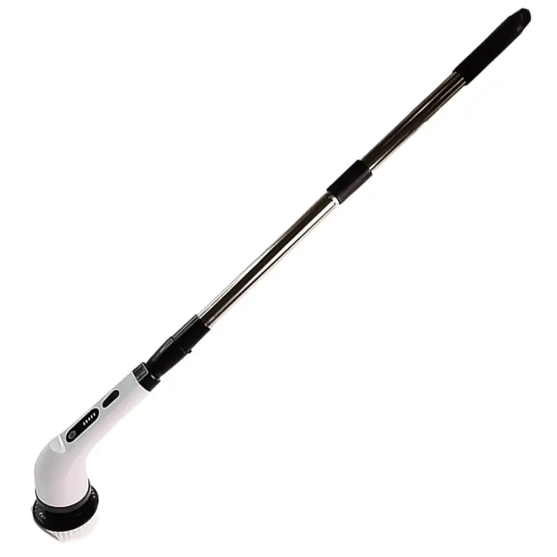 Scrubber Cleaning Brush with Extension Handle 7-in-1 Electric Spin