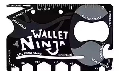 Ninja Wallet 18-in-1 Multi-Purpose Tool