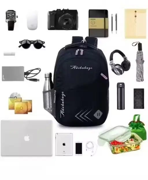 35L Casual Waterproof Laptop Backpack  Canvas Travel Bag