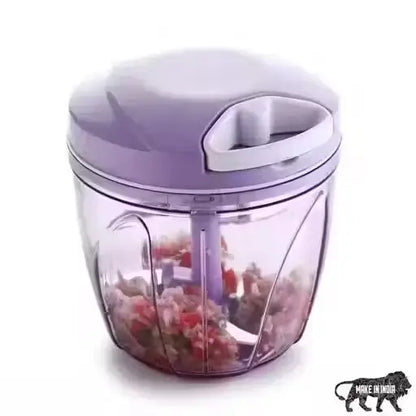 Plastic Handy Chopper XL  1000ml Vegetable Cutter