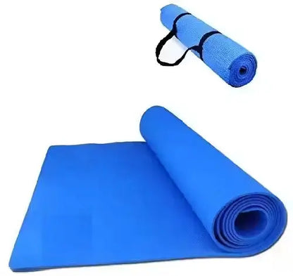 4MM YOGA MAT ENVIRONMENT FRIENDLY, EASY TO CARRY WITH CARRY STRAP