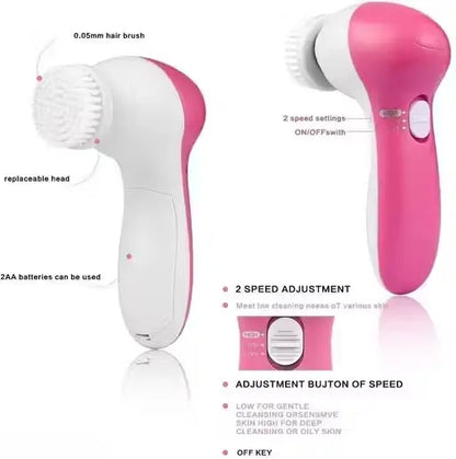 Whinsy 5-in-1 Face Massager Kit