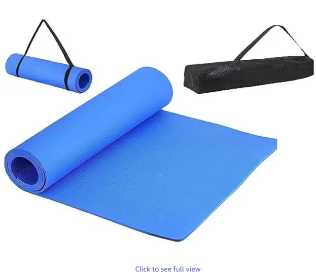 4MM YOGA MAT ENVIRONMENT FRIENDLY, EASY TO CARRY WITH CARRY STRAP