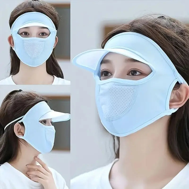 Women's Full Face UV Protection Cap
